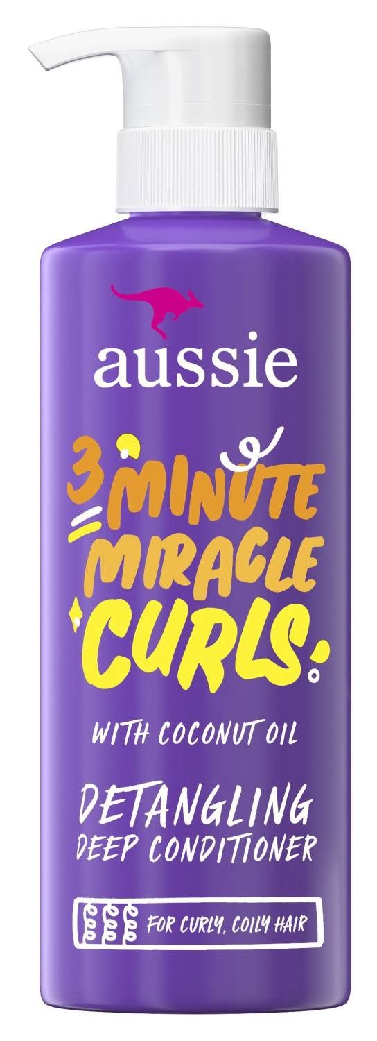 AUSSIE MIRACLE CURLS 3 MINUTE DEEP COND 16 OZ