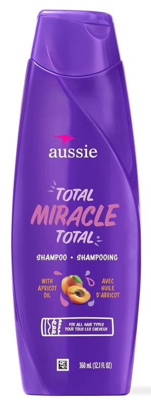 AUSSIE MIRACLE TOTAL SHAMPOO 12.1 OZ