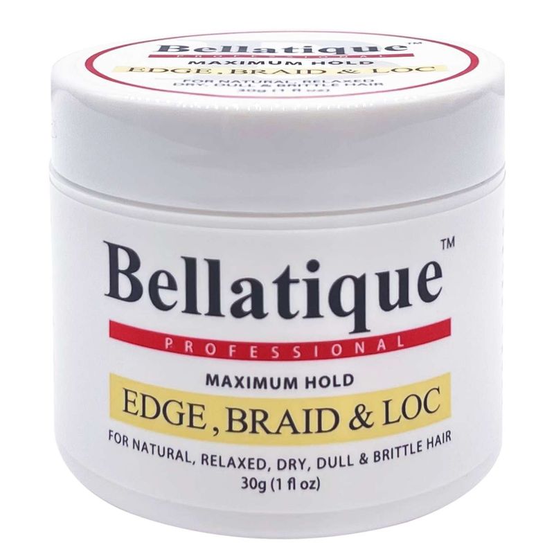 BELLATIQUE EDGE BRAID &amp; LOC GEL 1 OZ