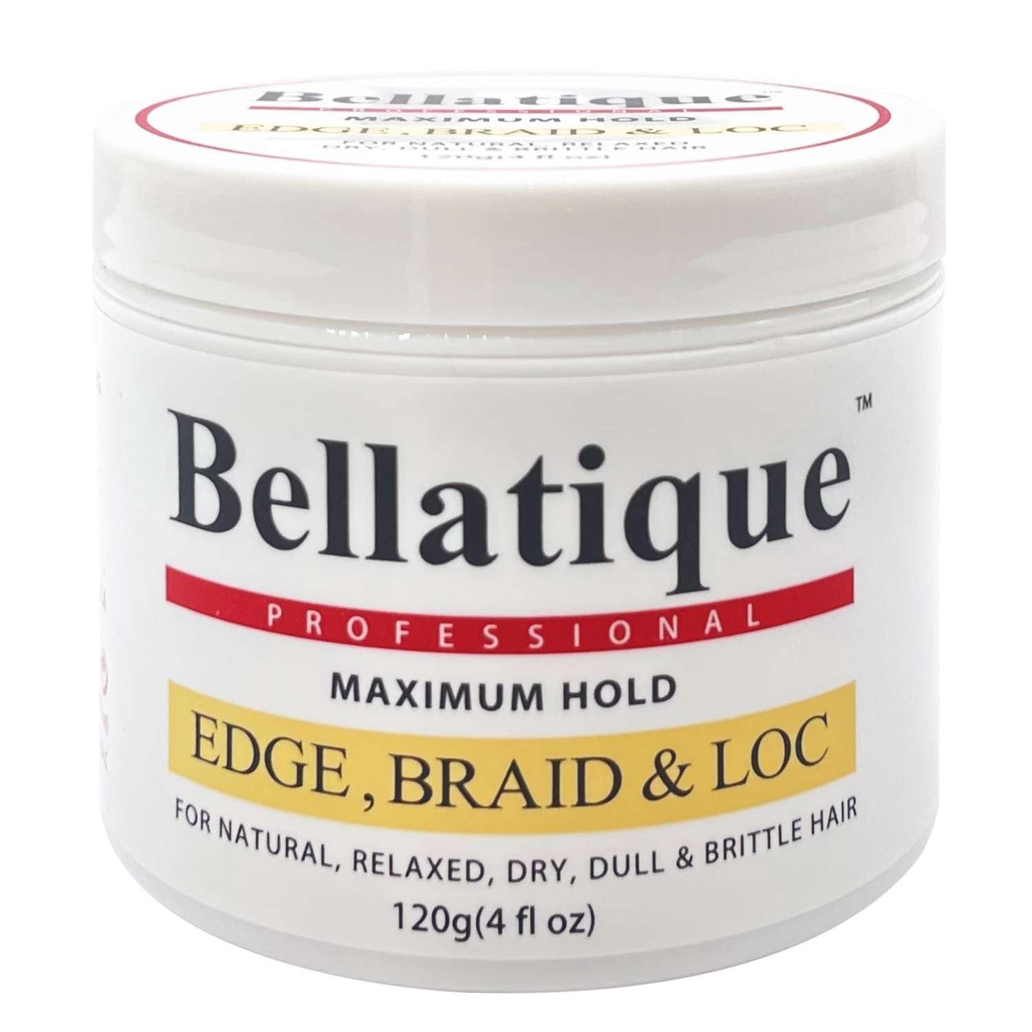 BELLATIQUE EDGE BRAID &amp; LOC GEL 4 OZ