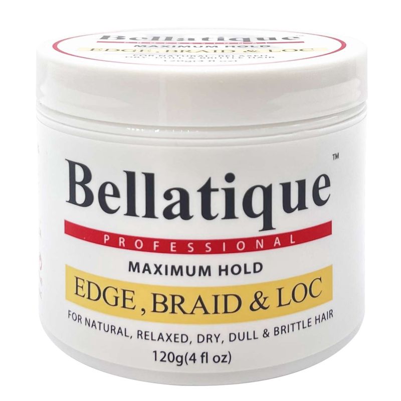 BELLATIQUE EDGE BRAID &amp; LOC GEL 4 OZ