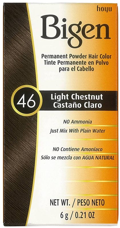 BIGEN POWDER [46] LIGHT CHESTNUT KIT