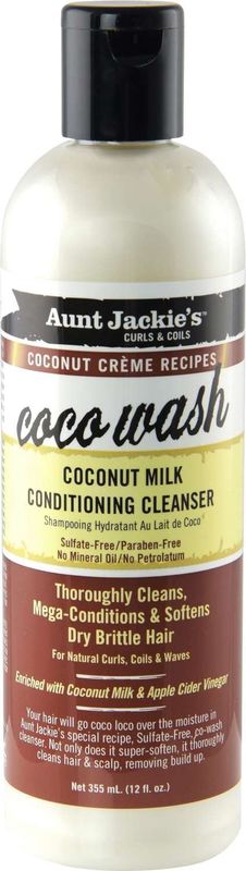 AUNT J COCONUT COCO WASH 12 OZ
