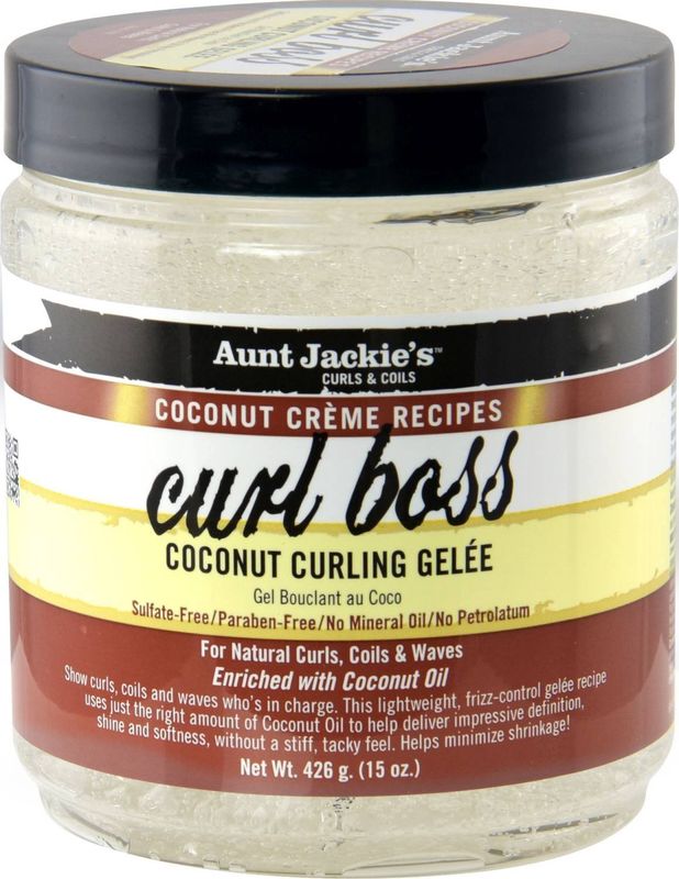 AUNT J COCONUT CURL BOSS GELEE 15 OZ