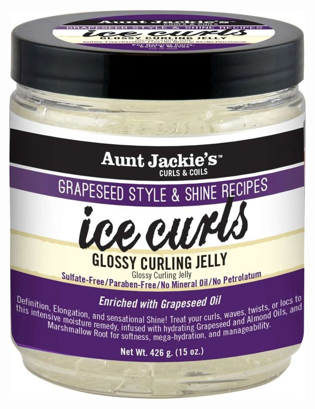 AUNT J GRAPE ICE CURLS JELLY 15 OZ