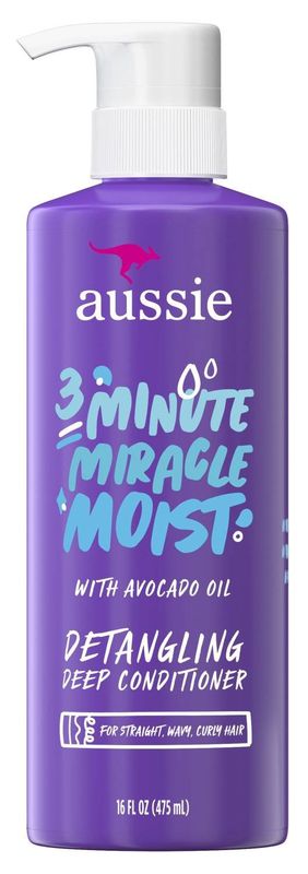 AUSSIE MIRACLE MOIST 3 MINUTE DEEP COND 16 OZ