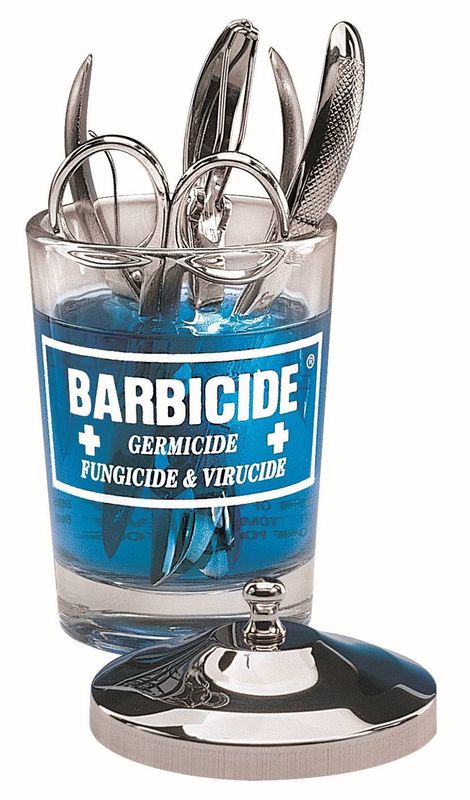 BARBICIDE DISINFECTING JAR MEDIUM MEDIUM