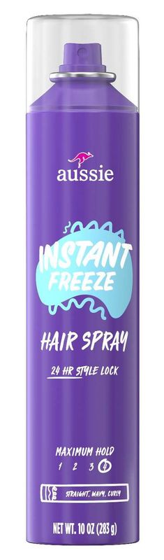 AUSSIE INSTANT FREEZE HAIR SPRAY 10 OZ