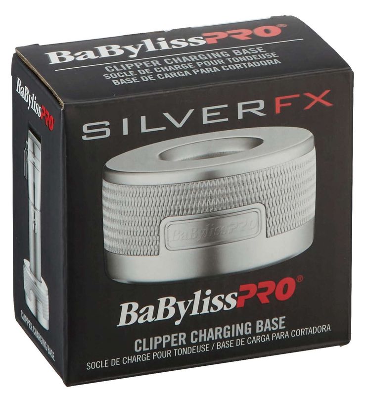BABYLISS FX CHARGING BASE CLIPPER SILVER FX870