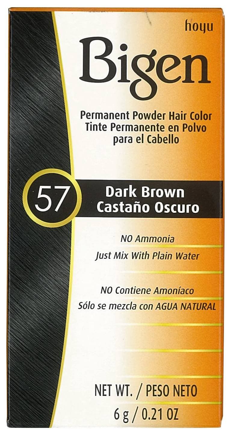 BIGEN POWDER [57] DARK BROWN KIT
