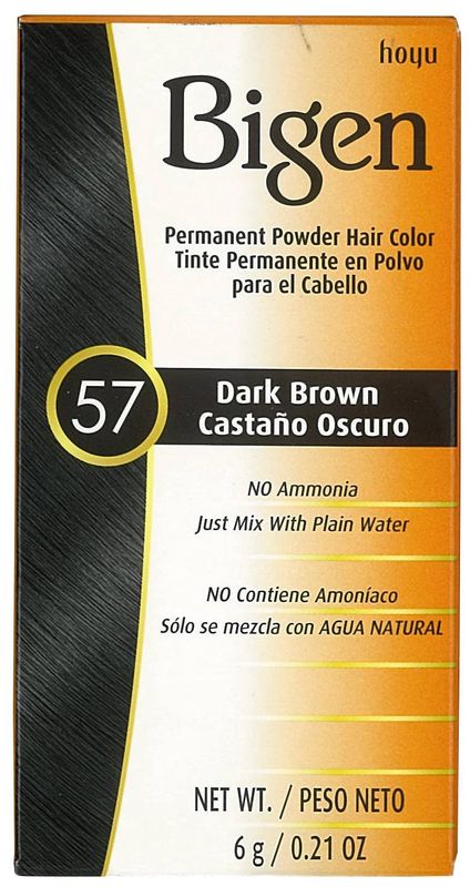 BIGEN POWDER [57] DARK BROWN KIT