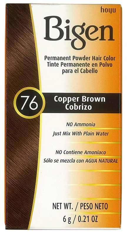 BIGEN POWDER [76] COPPER BROWN KIT