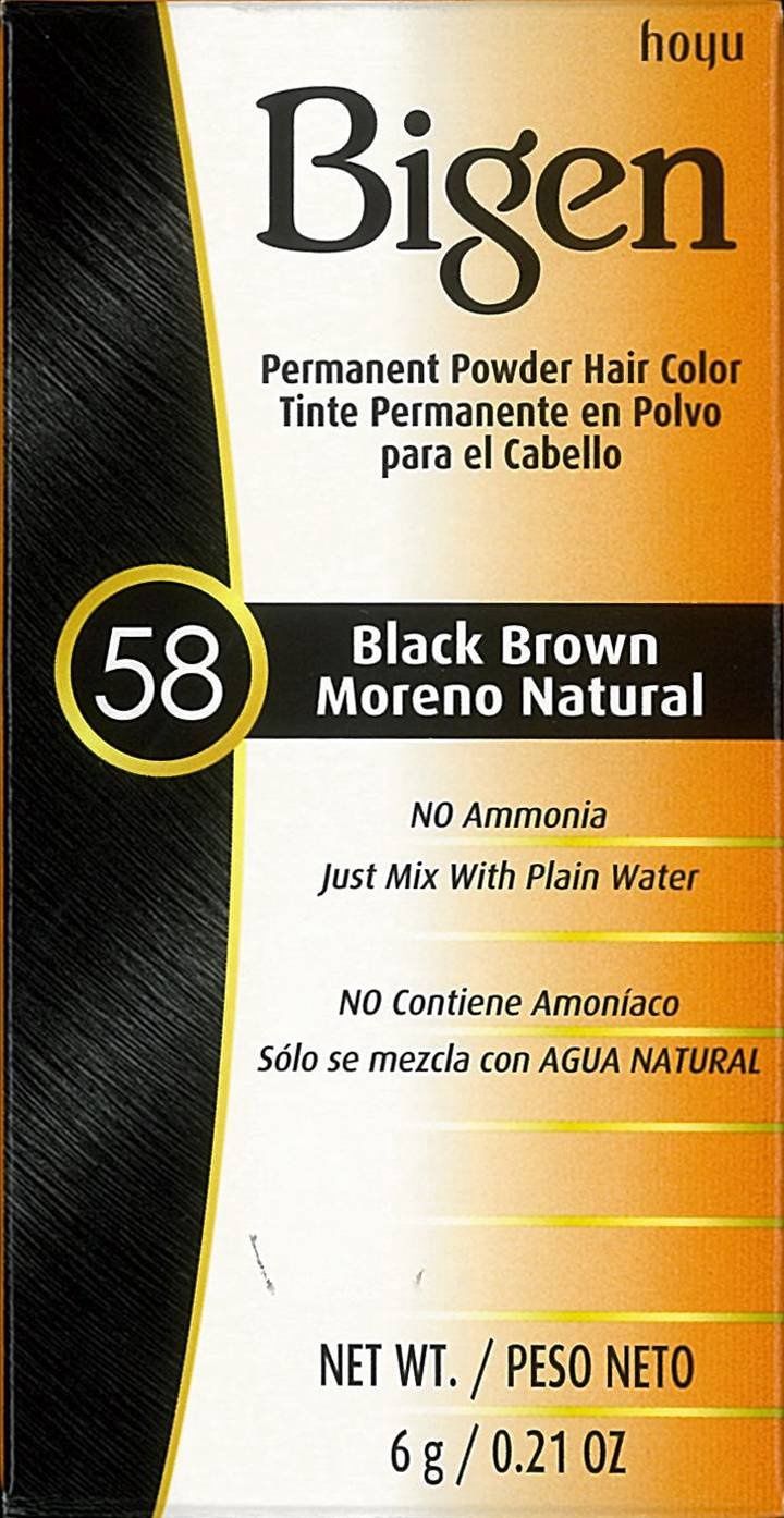 BIGEN POWDER [58] BLACK BROWN KIT