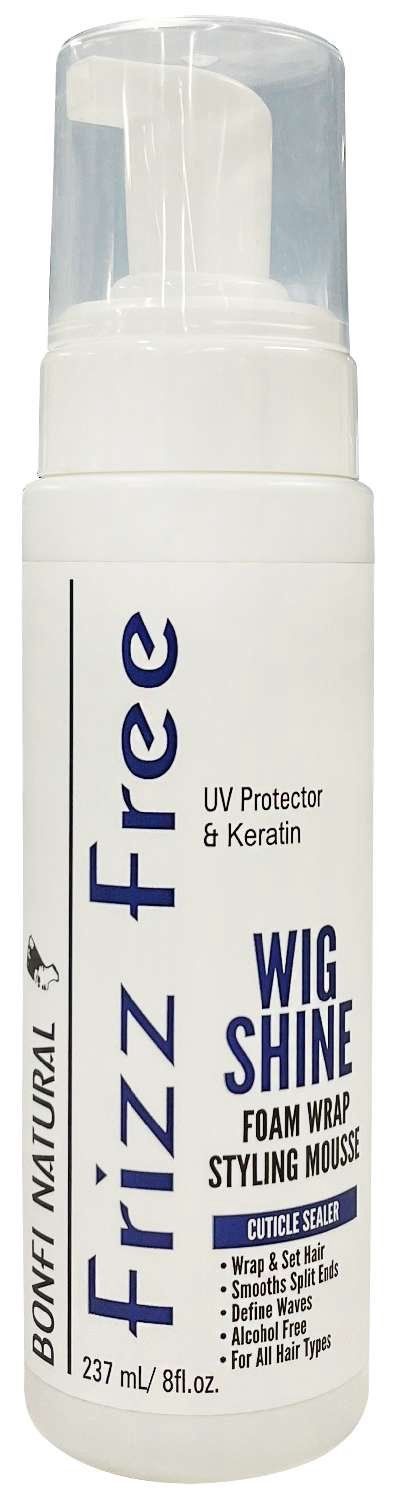 BONFI FRIZZ FREE WIG SHINE MOUSSE 8 OZ