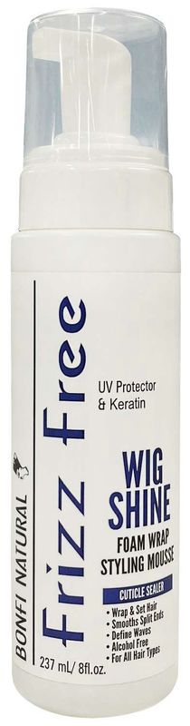 BONFI FRIZZ FREE WIG SHINE MOUSSE 8 OZ