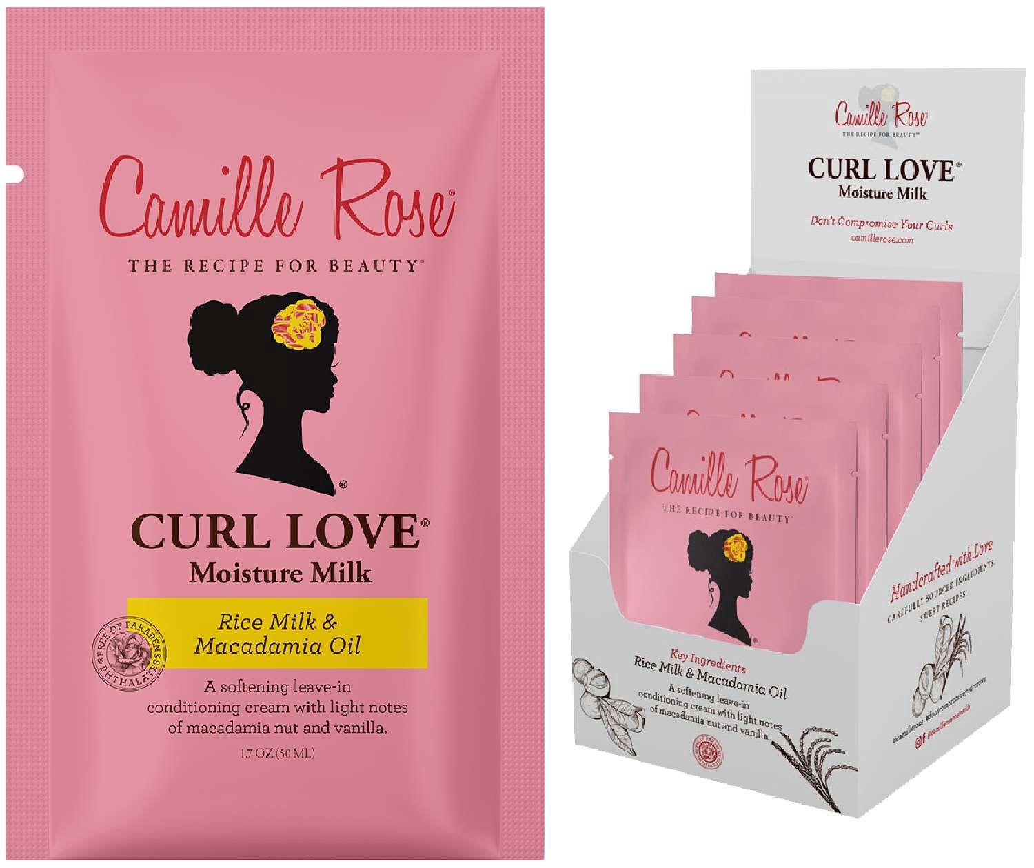 CAMILLE ROSE CURL LOVE MOISTURE MILK 12D 1.7 OZ