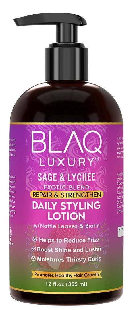 BLAQ LUXURY DAILY STYLING LOTION 12 OZ