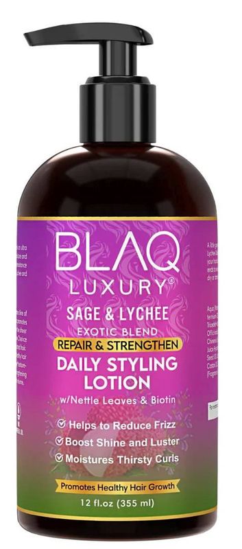 BLAQ LUXURY DAILY STYLING LOTION 12 OZ