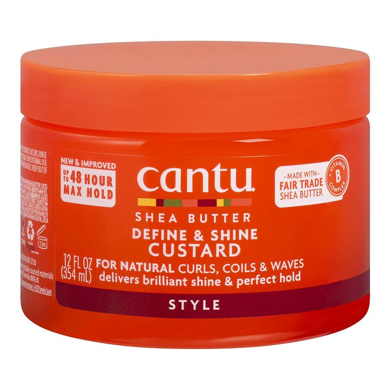 CANTU SHEA NAT DEFINE/SHINE CUSTARD 12 OZ