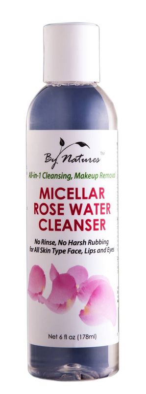 BYN ROSE WATER MICELLAR CLEANSER 6 OZ