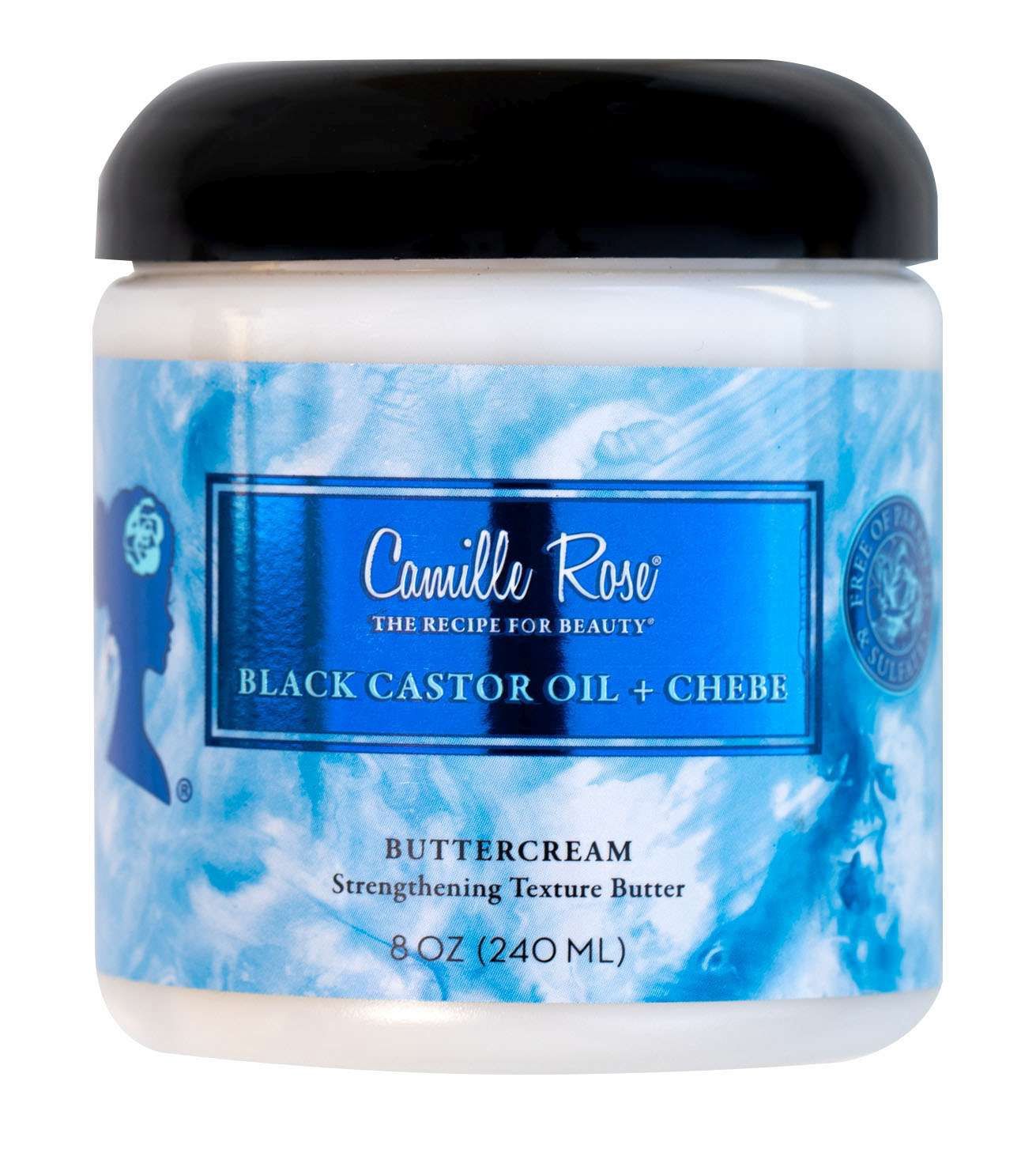 CAMILLE ROSE BLACK CASTOR BUTTER CREAM 8 OZ