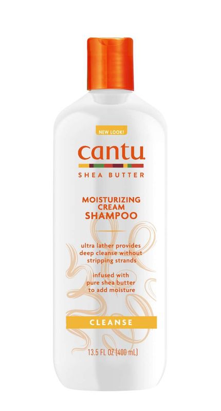CANTU SHEA MOIST CREAM SHAMPOO 13.5 OZ