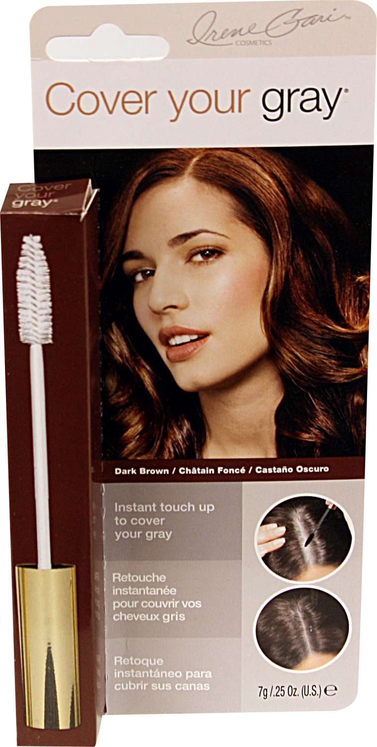 CYG HAIR MASCARA DARK BROWN 0.25 OZ