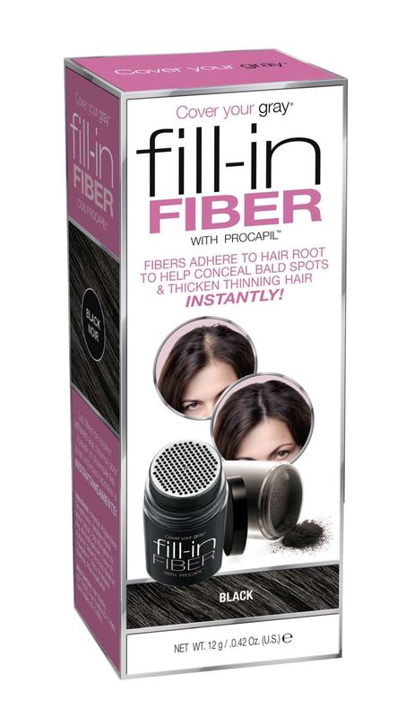 CYG FILL-IN FIBER BLACK 0.42 OZ
