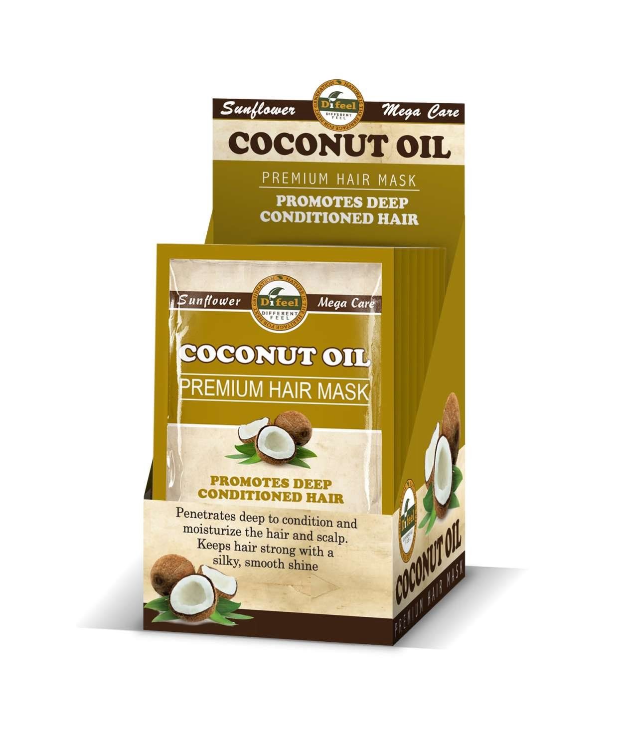 DIFEEL PCK MASK COCONUT 12/DP 1.75 OZ