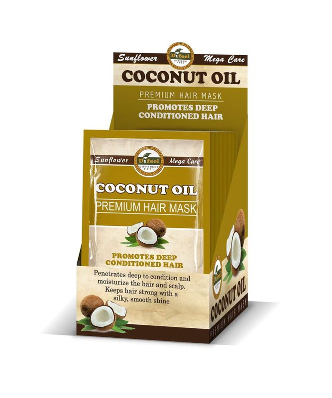 DIFEEL PCK MASK COCONUT 12/DP 1.75 OZ