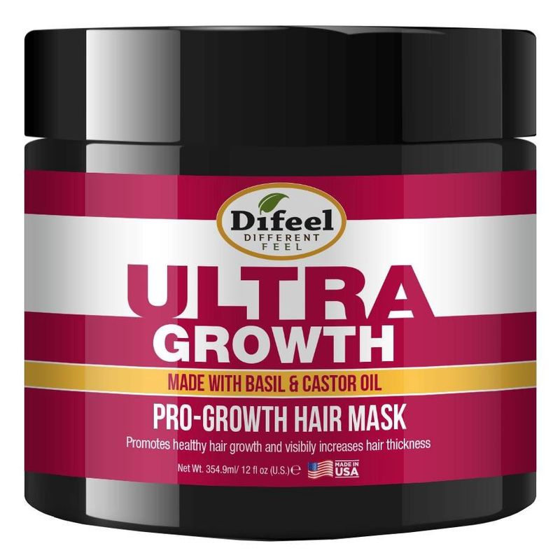 DIFEEL ULTRA GROWTH BASIL&amp;CASTRO PG MASK 12 OZ