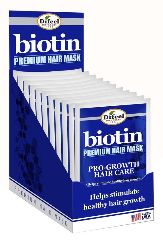 DIFEEL PCK MASK BIOTIN PG 12/DP 1.75 OZ