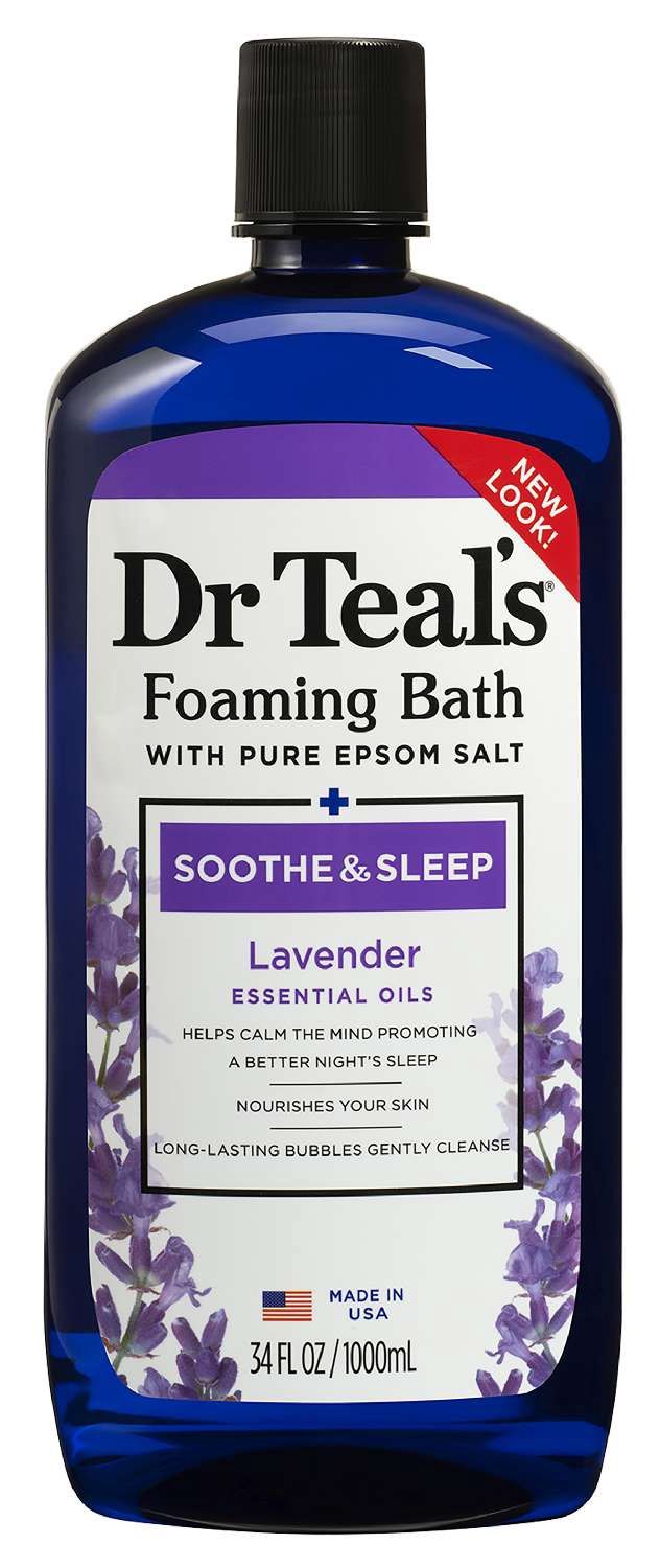 DR TEAL FOAMING BATH LAVENDER 34 OZ