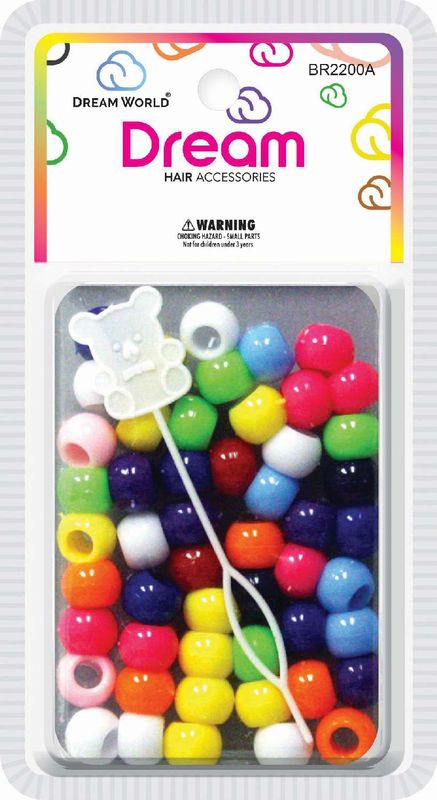 DREAM BEAD 12MM 60PC ASST