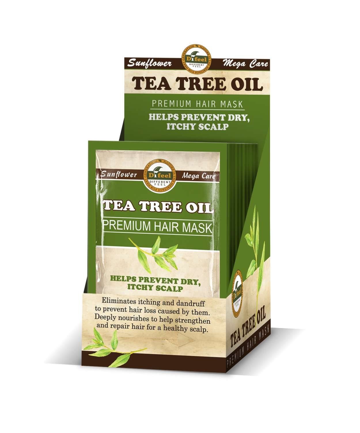 DIFEEL PCK MASK TEA TREE 12/DP 1.75 OZ