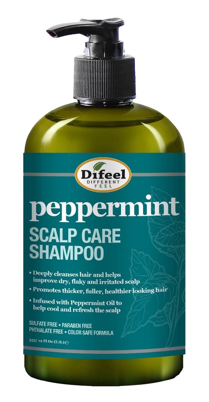 DIFEEL PEPPERMINT SCALP CARE SHAMPOO 12 OZ