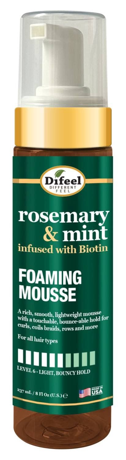 DIFEEL ROSEMARY MINT FOAMING MOUSSE 8 OZ