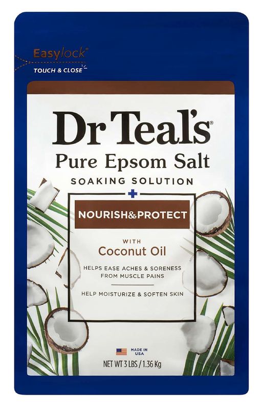 DR TEAL EPSOM SALT COCONUT 3 LBS
