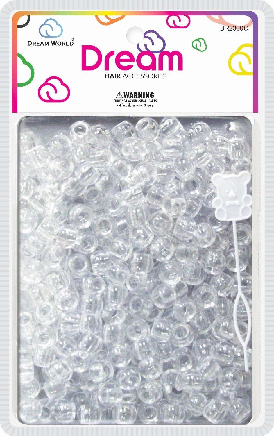 DREAM BEAD 12MM 200 PC CLEAR