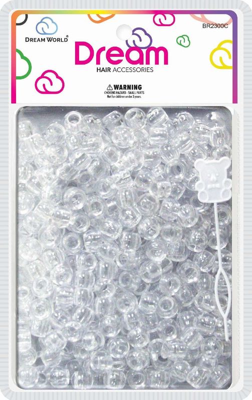DREAM BEAD 12MM 200 PC CLEAR