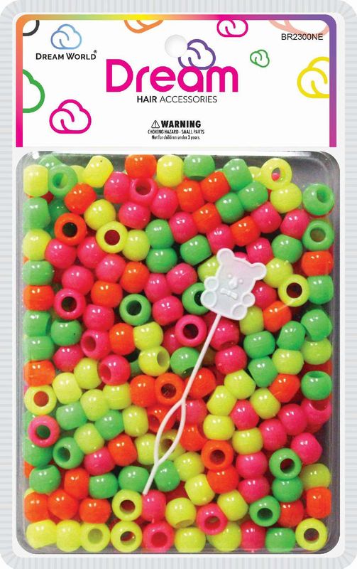 DREAM BEAD 12MM 200 PC NEON
