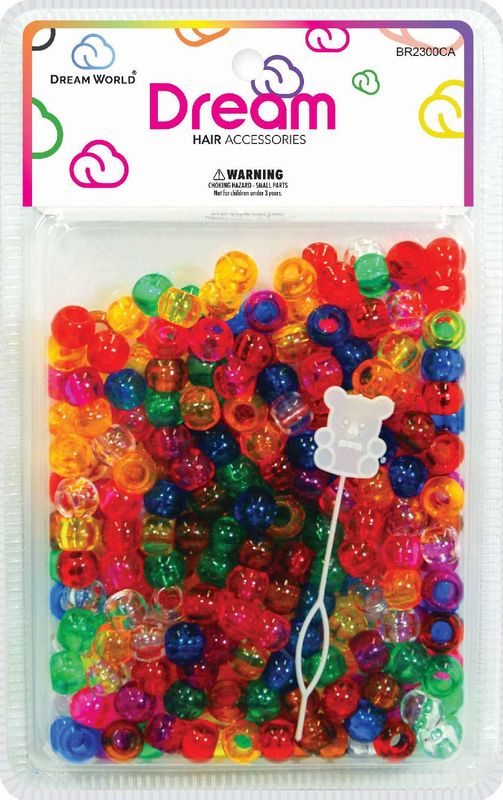 DREAM BEAD 12MM 200 PC CLR ASST