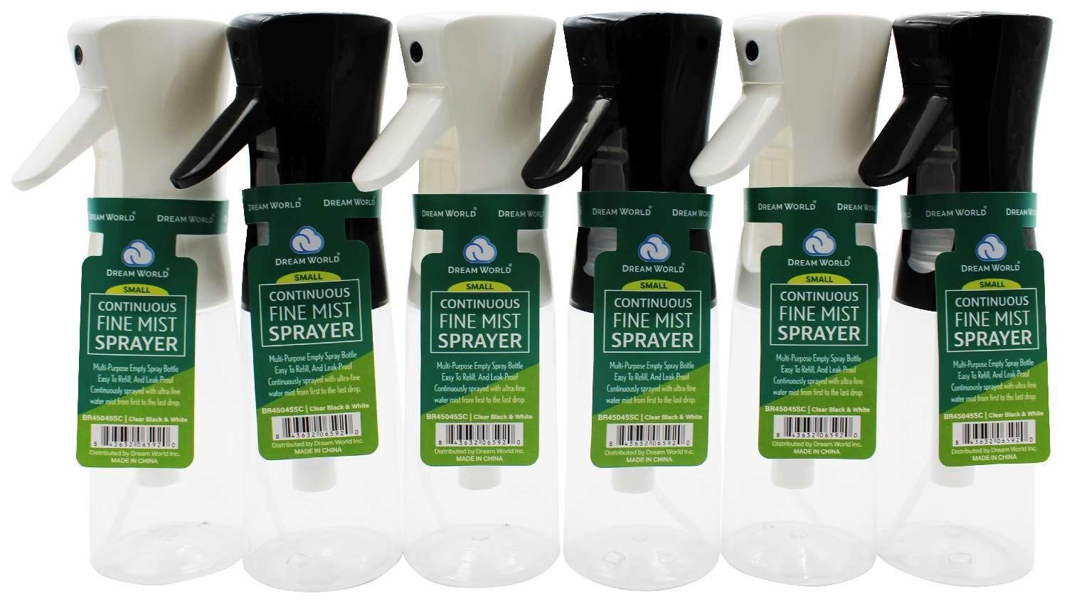 DREAM BOTTLE SPRAY MIST SMALL CLEAR B/W