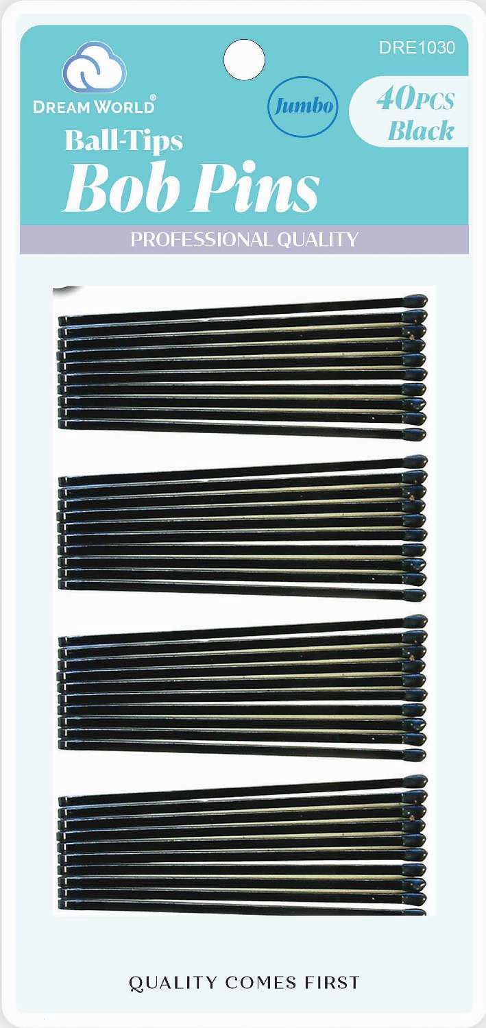 DREAM BOBPIN JUMBO 36CT BLACK