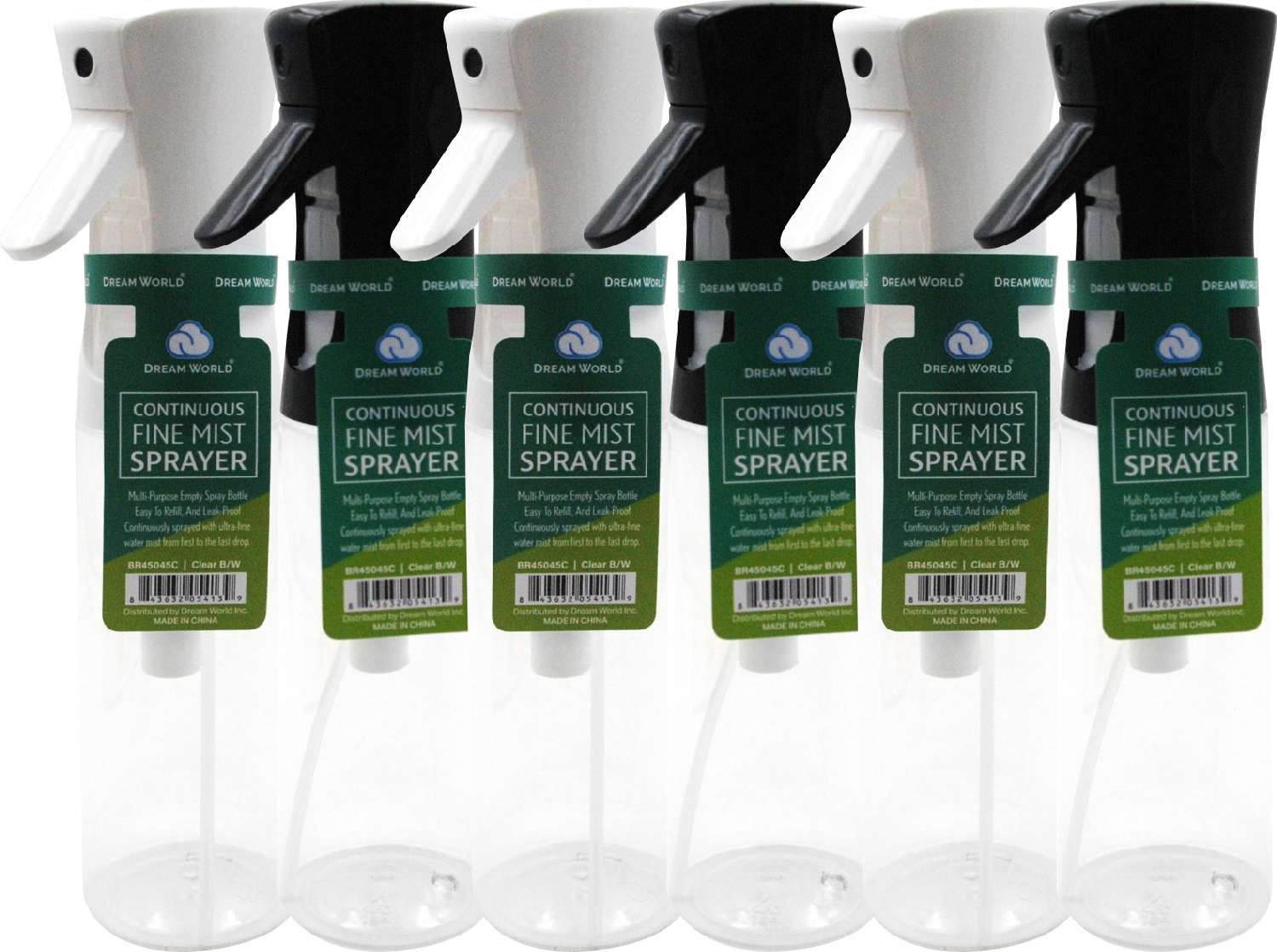 DREAM BOTTLE SPRAY MIST CLEAR B/W