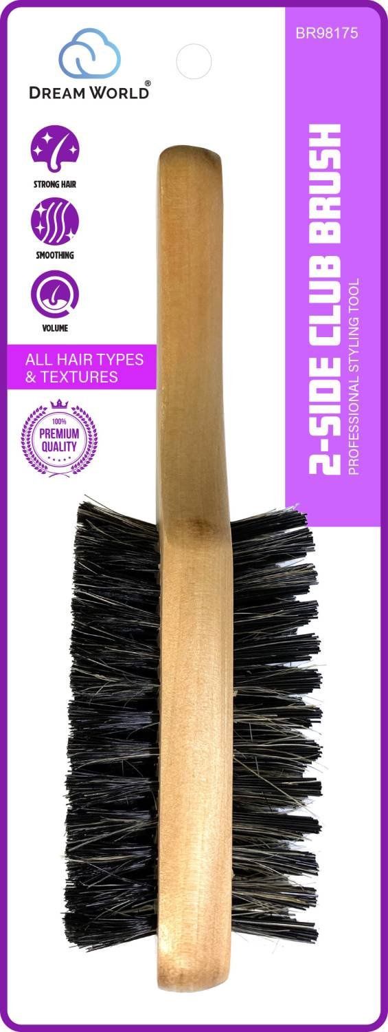 DREAM BRUSH 2-SIDE CLUB BROWN