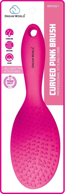 DREAM BRUSH CURVED PINK
