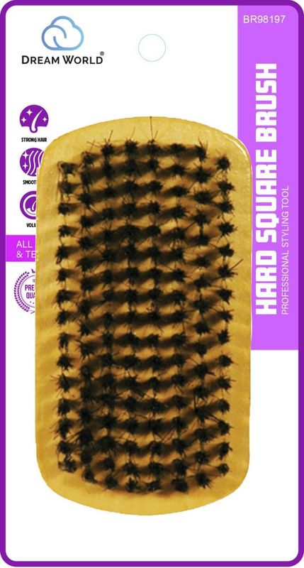 DREAM BRUSH HARD SQUARE BROWN