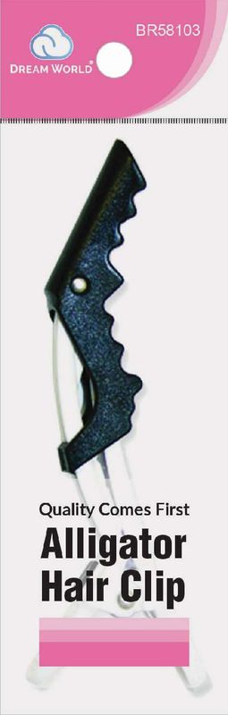 DREAM CLIP ALLIGATOR 1PC BK/WH