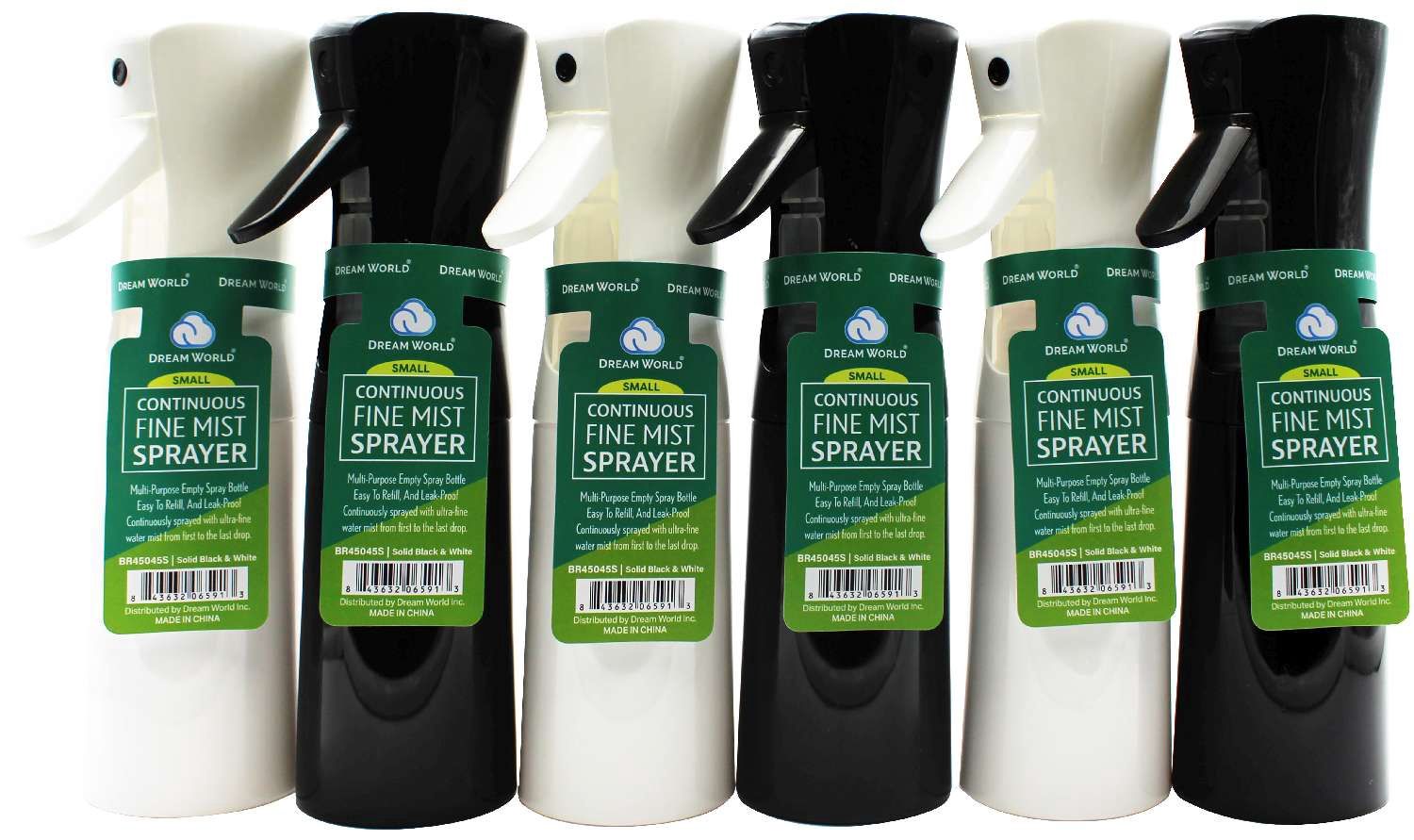 DREAM BOTTLE SPRAY MIST SMALL SOLID B/W